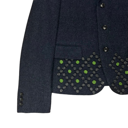 Comme des Garcons Homme Plus Geometric Embroidery Blazer - AW13