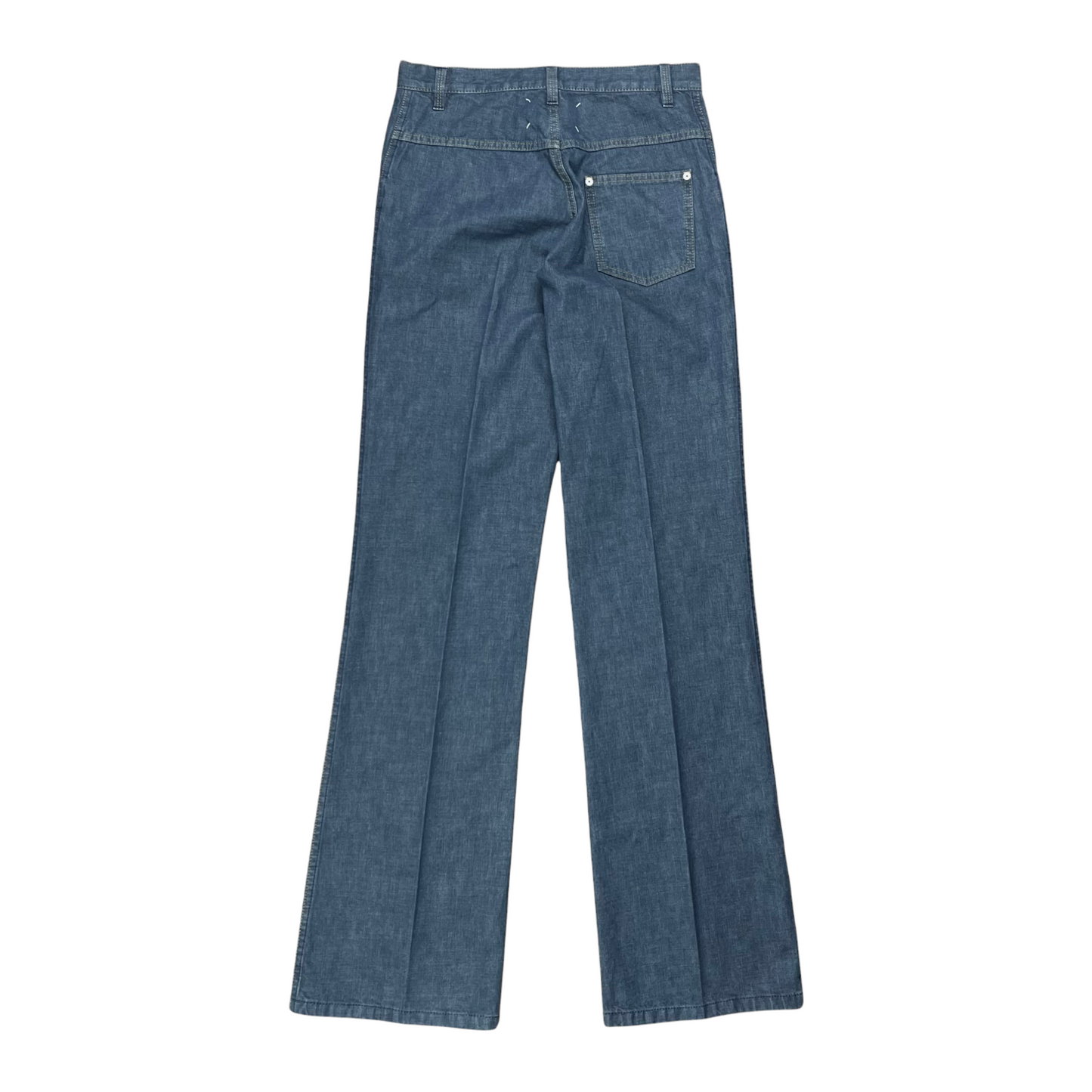 Maison Margiela Flared Petrol Jeans - AW21