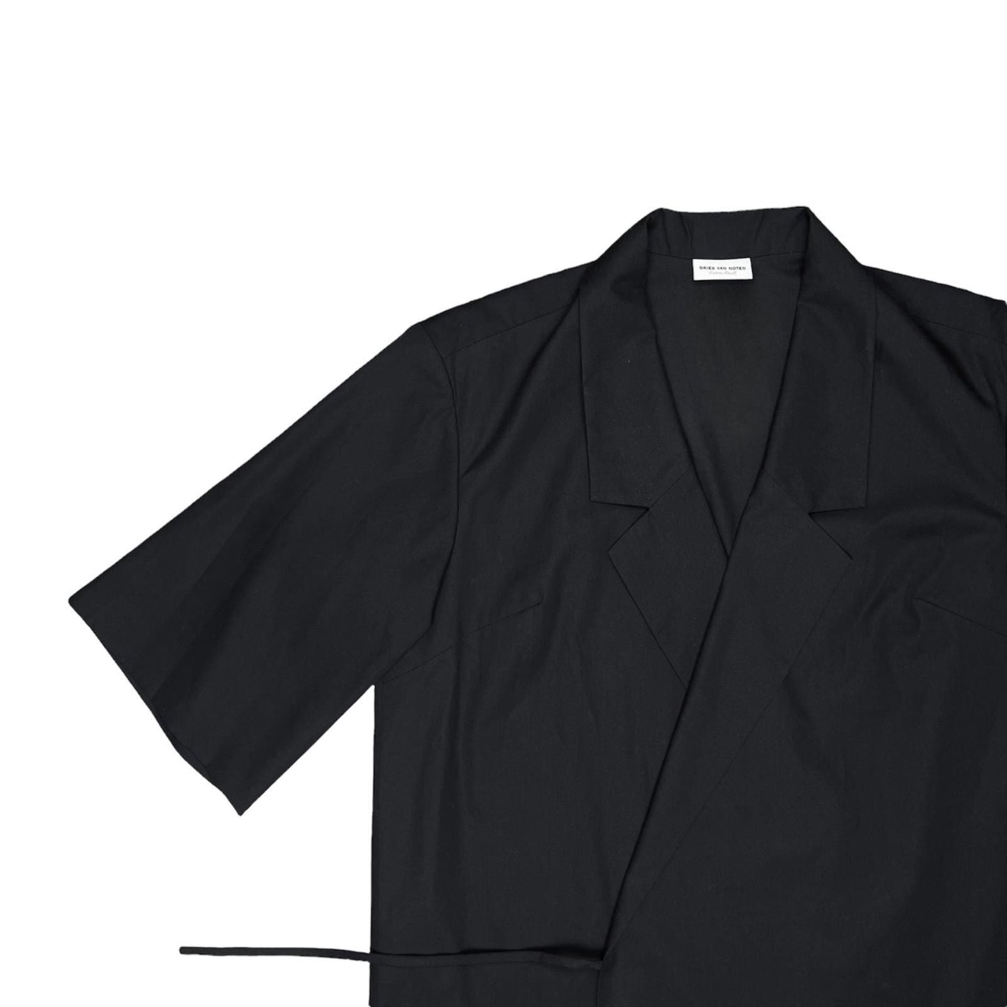 Dries Van Noten Calta Wrap Shirt Black - SS17