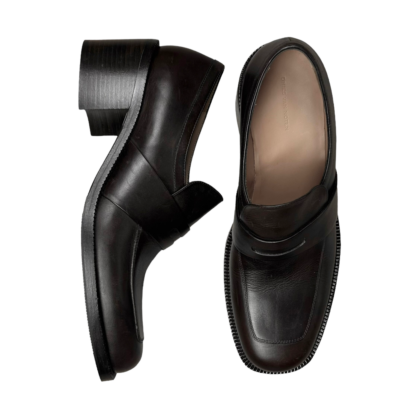 Dries Van Noten Heeled Penny Loafers - AW20