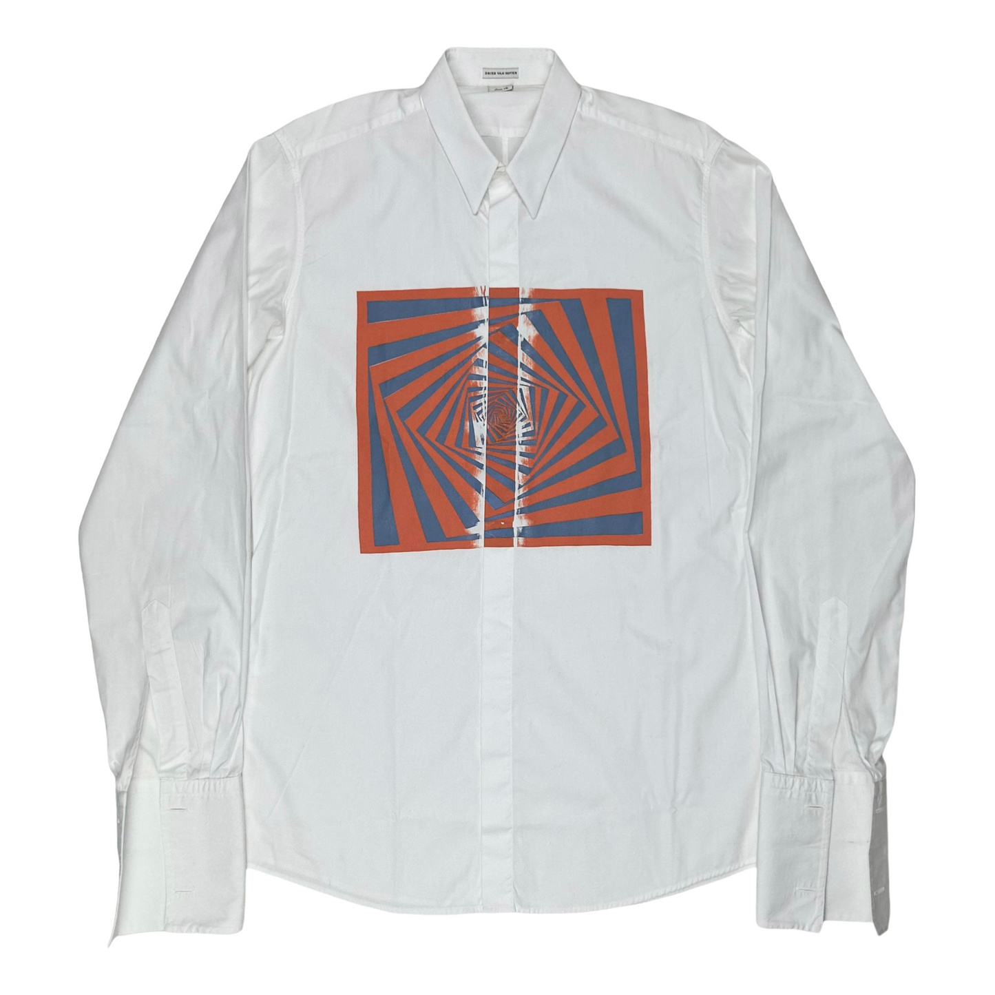 Dries Van Noten Illusion Graphic Print Shirt - SS19