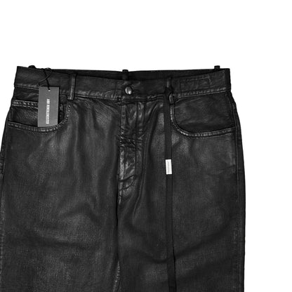 Ann Demeulemeester Waxed Gill Jeans - SS19