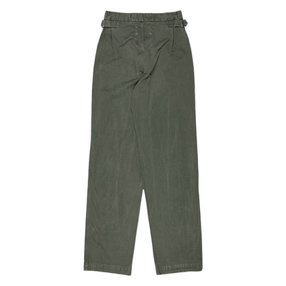 Maison Margiela Waist Hardware Enzyme Wash Trousers - AW20