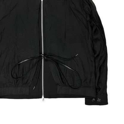 Dries Van Noten Hybrid Sheer Laced Bomber Jacket