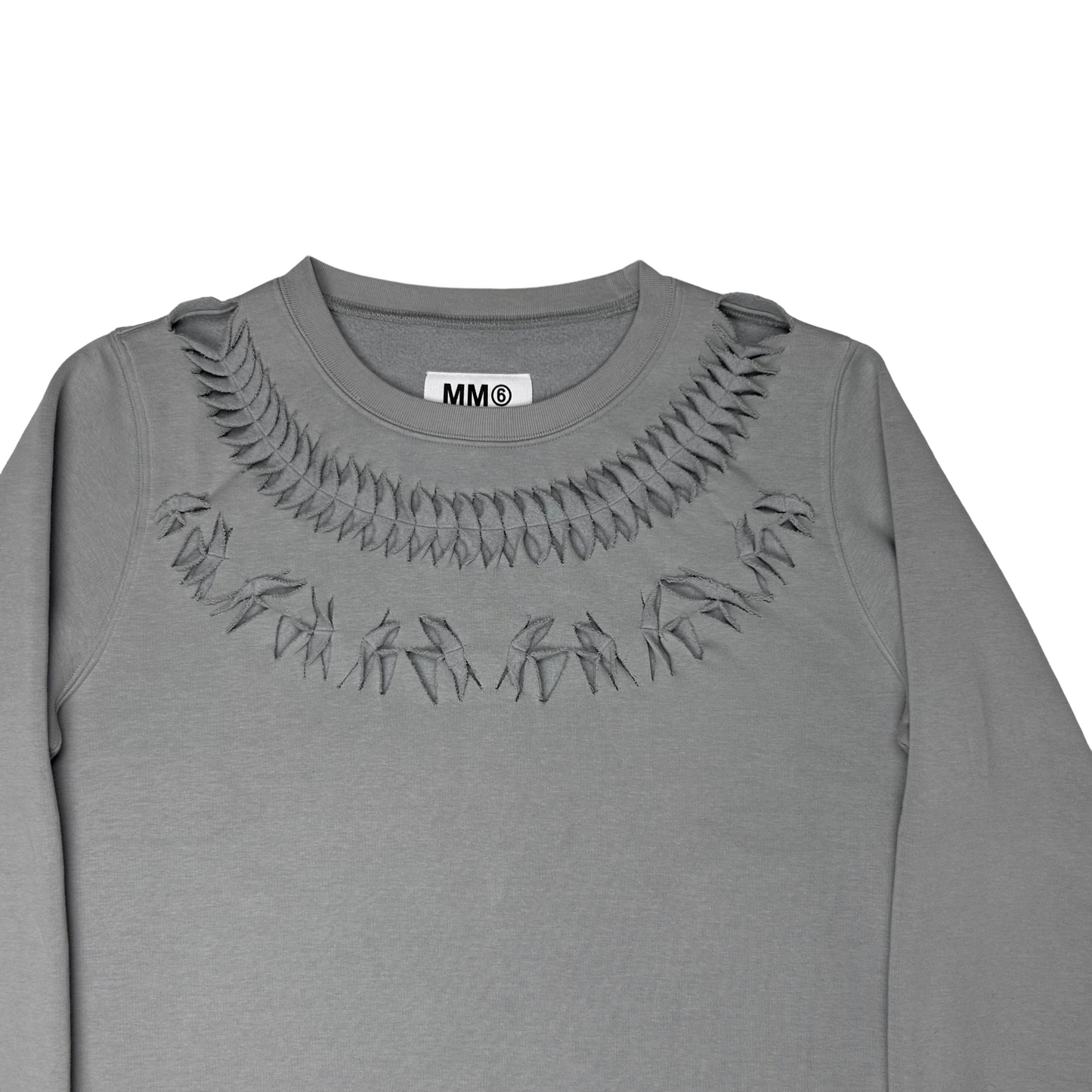 MM6 Maison Martin Margiela Cut Out Hook Sweater - AW12